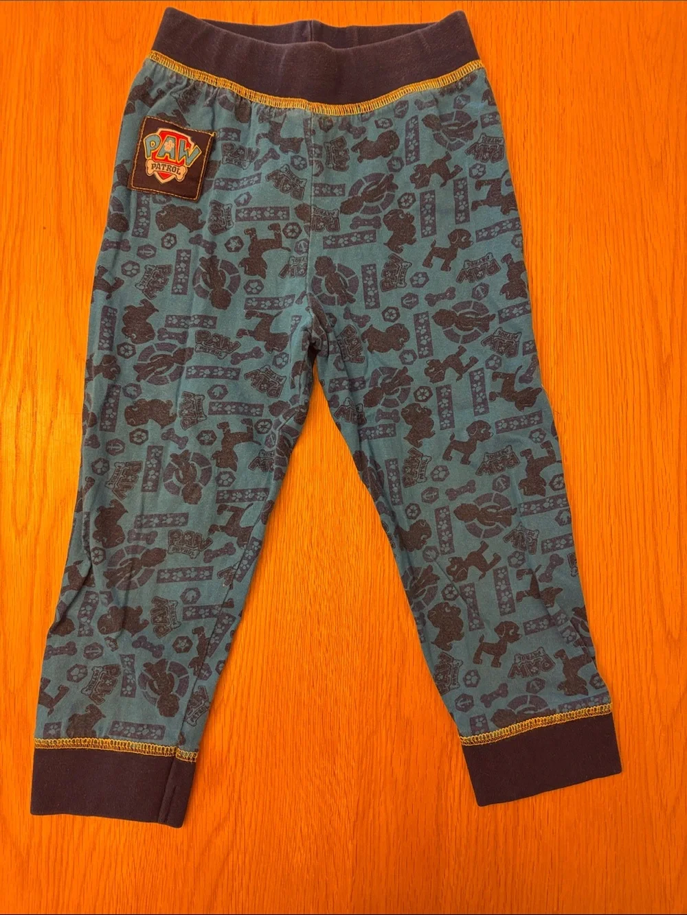 Paw Patrol Blue Navy Pajama Set - age 4